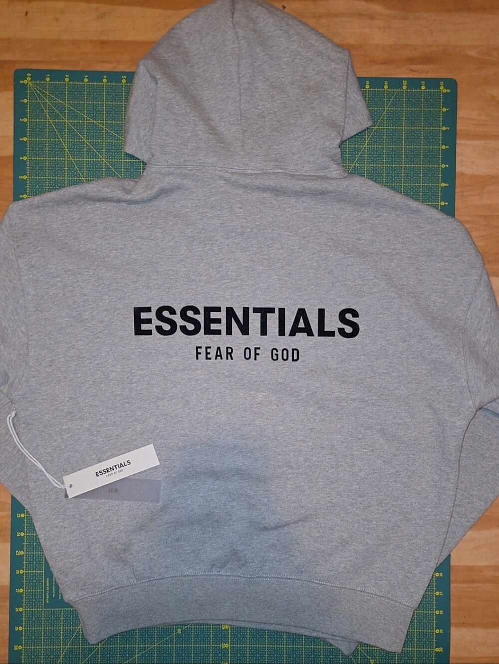 Fear of God Essentials Dark Oatmeal Hoodie - Picture 4 of 5
